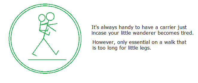 Carry Symbol Green with descriptions